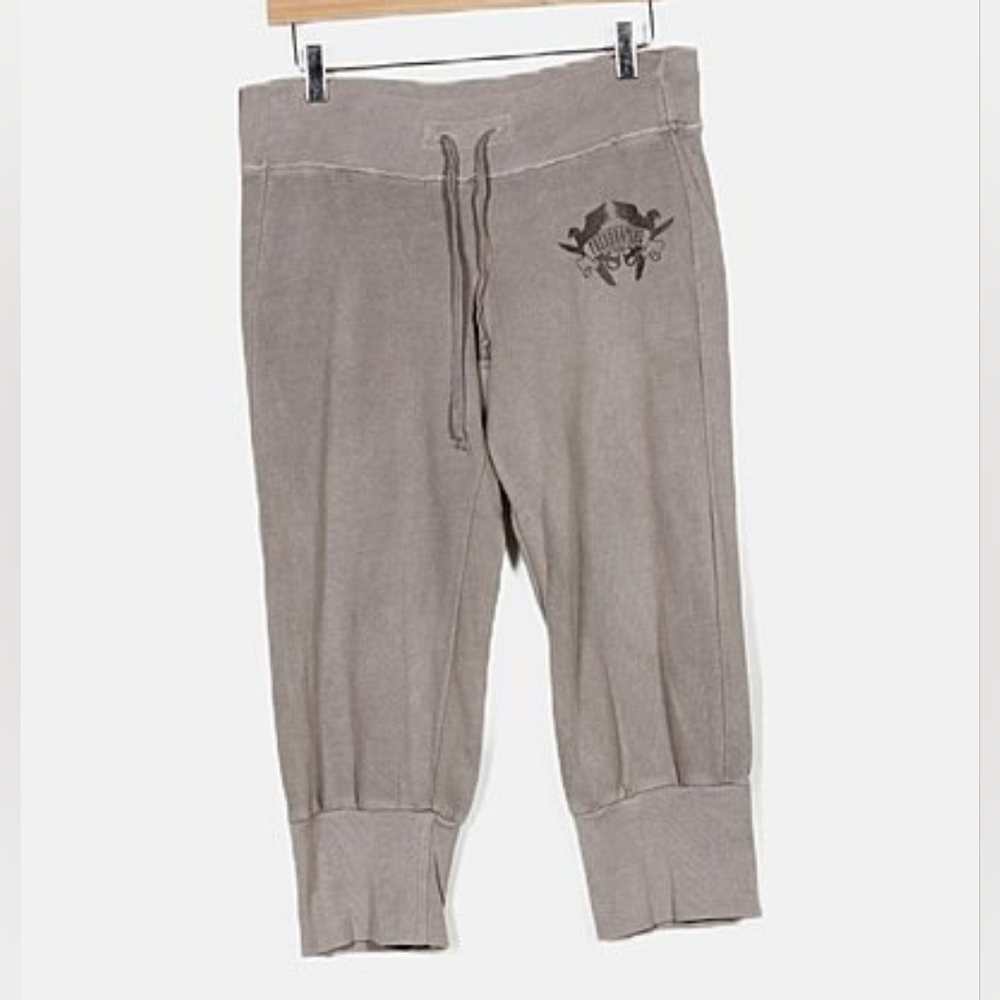 Taupe Beige Sweatpants W Cuffs